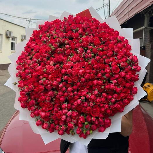 АКЦИЯ! 101 кустовая роза 🌹