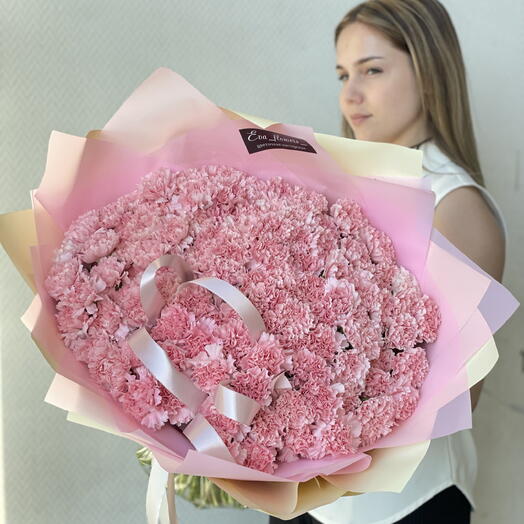 101 розовый диантус