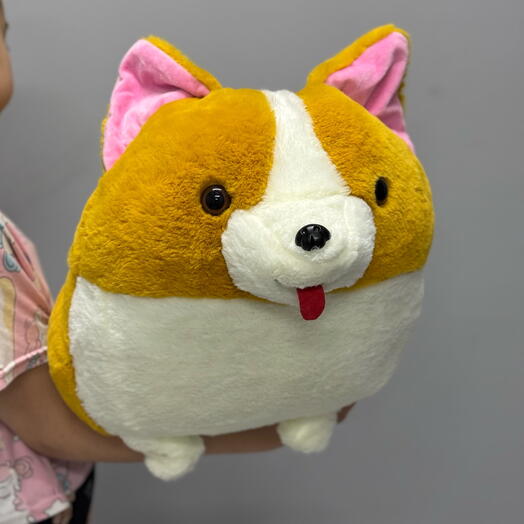 Мягкая игрушка корги 60 см