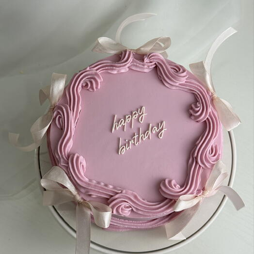 Бенто торт в стиле Ламбет Наppy Birthday