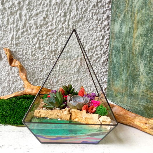 Pyramid Florarium