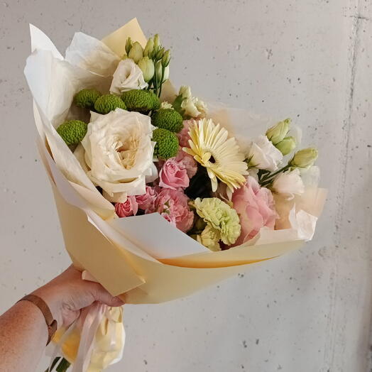 Букет с герберой🌼