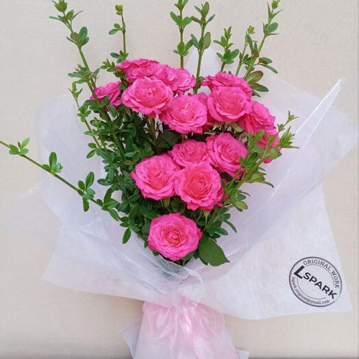 Pink Roses bouquet