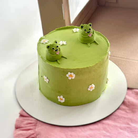 Торт 1 кг лягушки, frog cake 🐸
