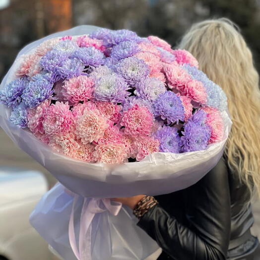 Хризантемы микс 15