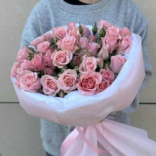 Букет из кустовых французских роз 🌹