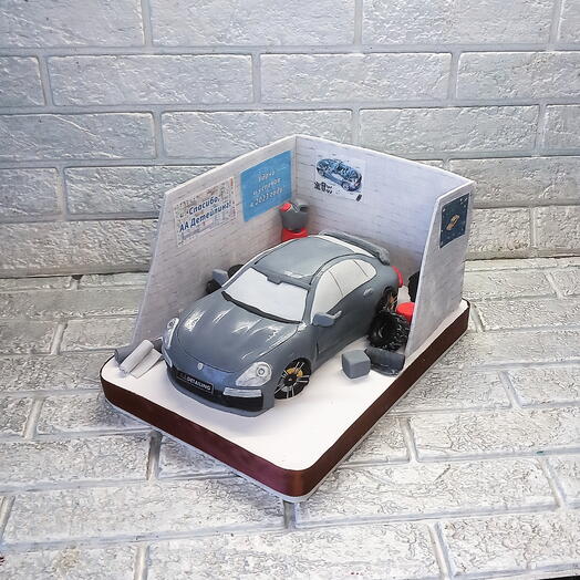 3D-торт "Автосервис", 2 кг