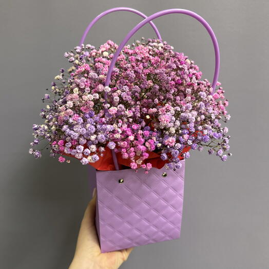 Композиция из гипсофилы