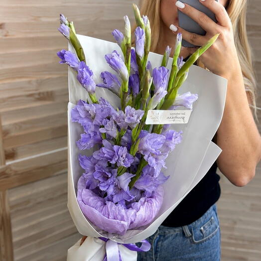 Гладиолус праздничный - 7шт💜
