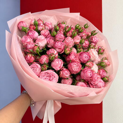 Pink Spray Roses