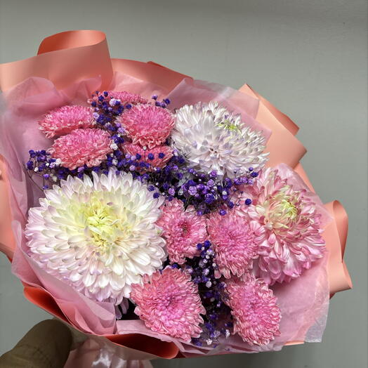 Букет из хризантем 💕