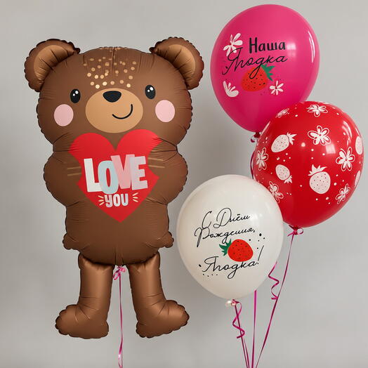 🧸 Клубничное настроение 🍓