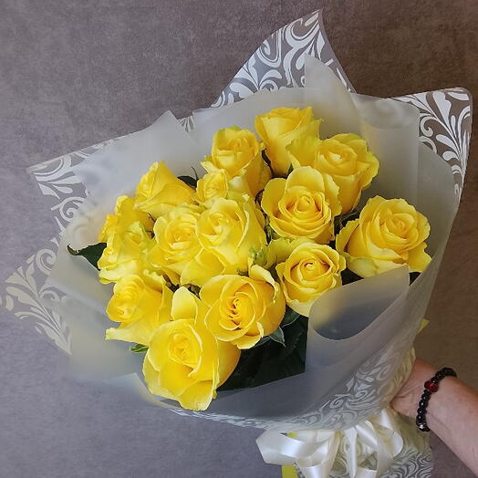 Розы жёлтые 💛
