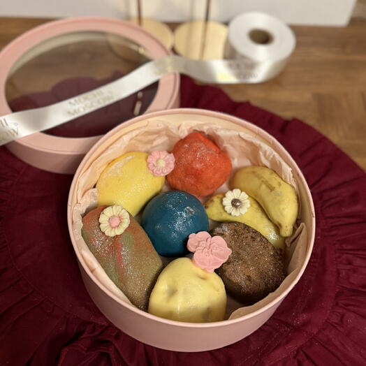 Набор корпусных десертов 8шт 🥭🫐🍓🍒🍌