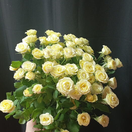 Букет из 11 кустовых розочек