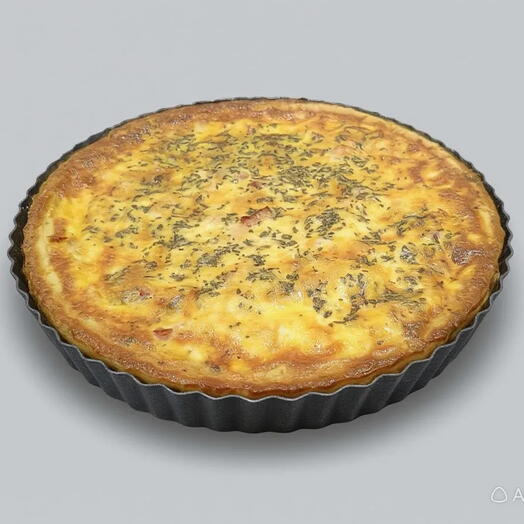 Киш Лорен с копченной грудинкой
