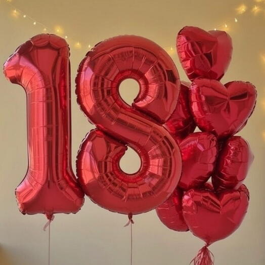 Праздничный набор на "18"