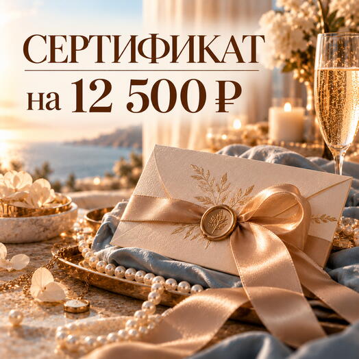 ПОДАРОЧНЫЙ СЕРТИФИКАТ В СПА НА 12500