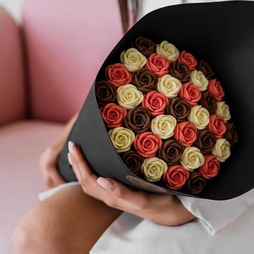 Chocolate flowers