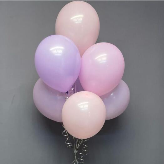 7 Bolas de aire (pastel)