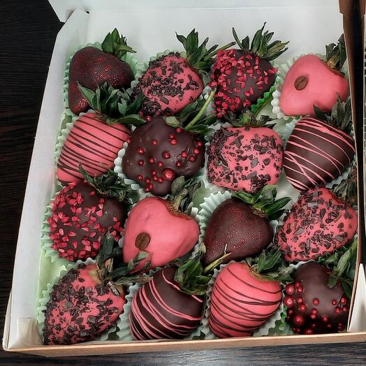 Fresas cubiertas de chocolate