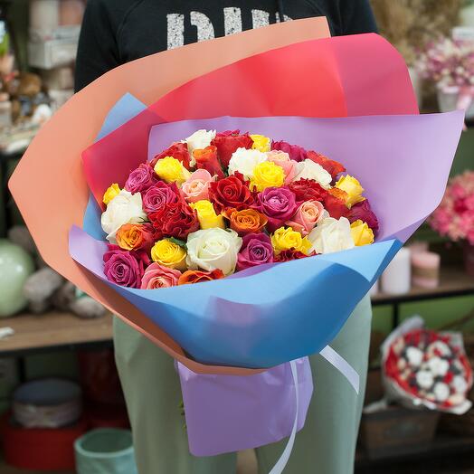 Bouquet of flowers Roses mix