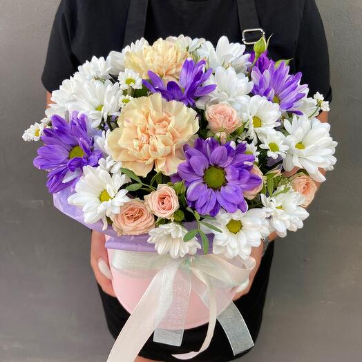 Flowers in a box
