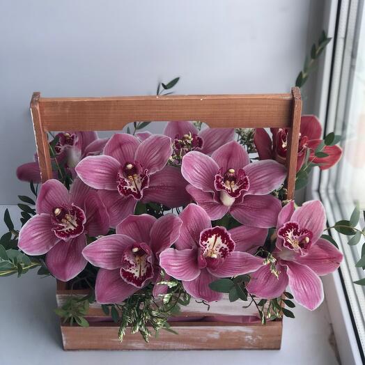 Flowers in a box