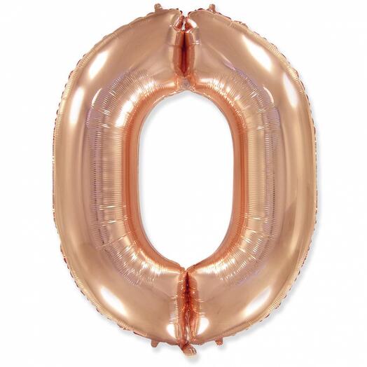 Figure 0 rose gold, 102 cm
