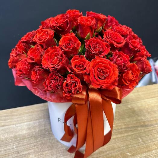 Rosas en Caja