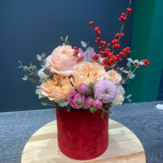 Flowers in a box