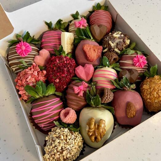 Chocolate-covered strawberries