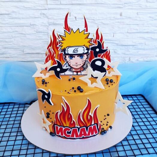 Pastel de NARUTO