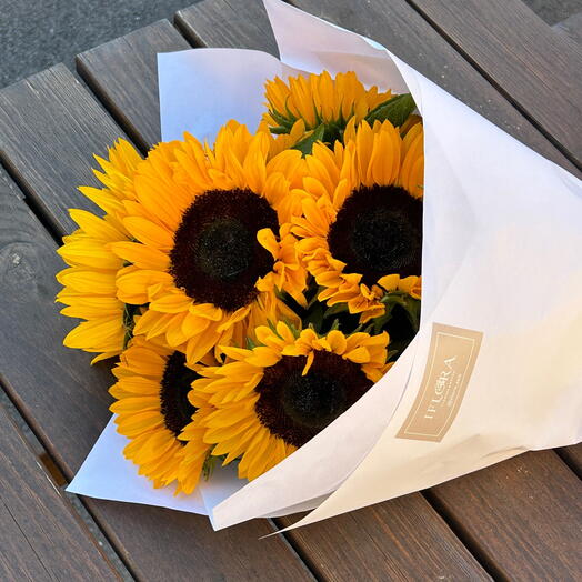 Sunflowers 7 pieces