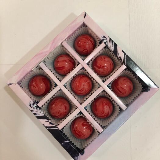 Набор корпусных конфет, 9 шт