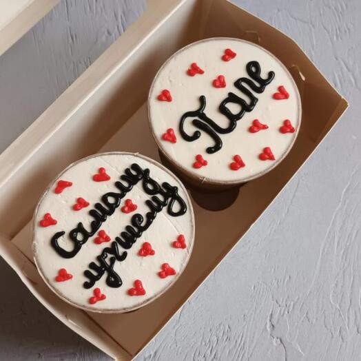 Бентоторт в стакане любимому папе