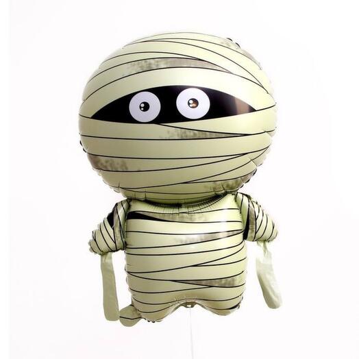 Шар с гелием мумия на хэллоуин Halloween