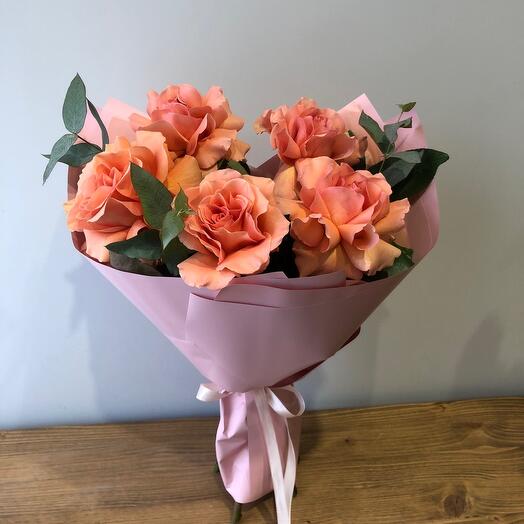 Bouquet "Pink lace", mini
