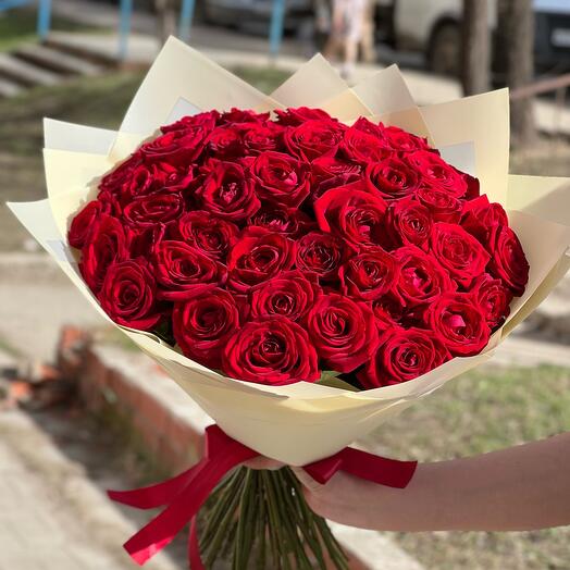 Ramo de rosas 55 piezas