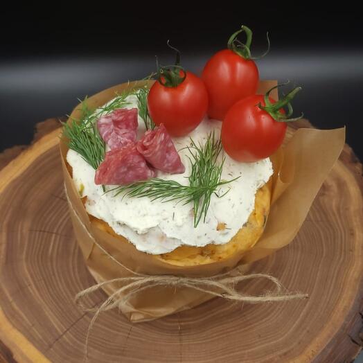 Не сладкий итальянский кулич