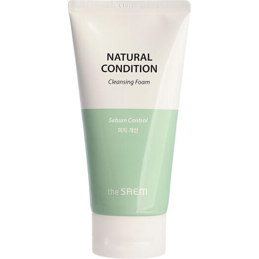 The Saem Natural Condition Cleansing Foam Sebum Control Пенка для жирной кожи