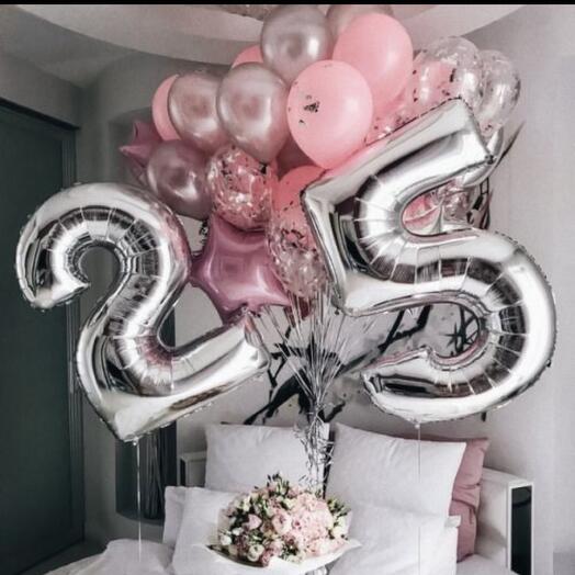 Набор шаров для девушек