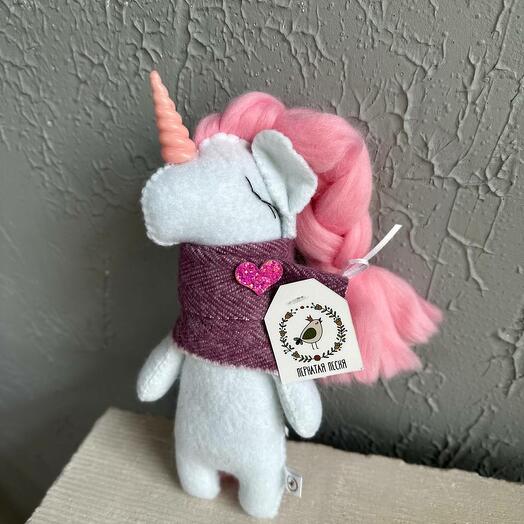Игрушка из войлока "Единорог" FT822