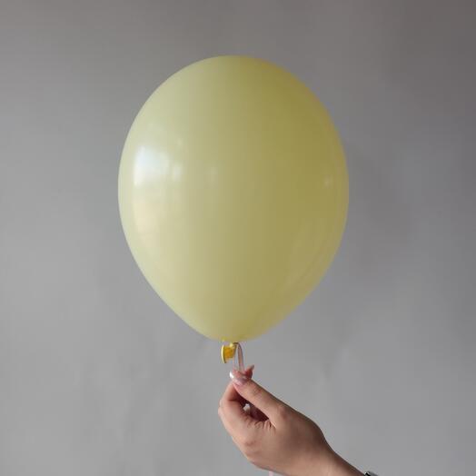 Желтый гелиевый шар