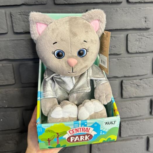 Игрушка мягкая Котик Грей в куртке M