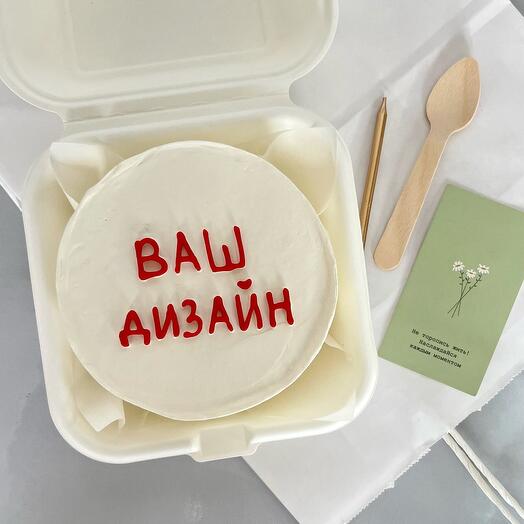 Бенто торт, бентл с вашим дизайном, бенто на день рождение