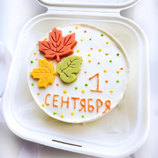 Бенто -торт 1 сентября