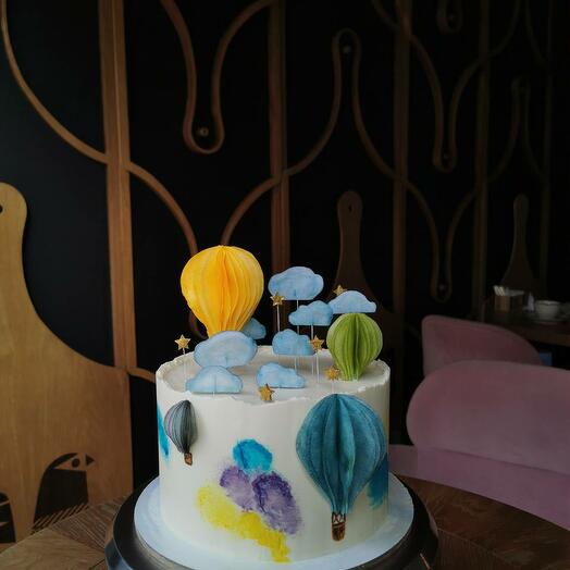 Торт "Воздушные шары"