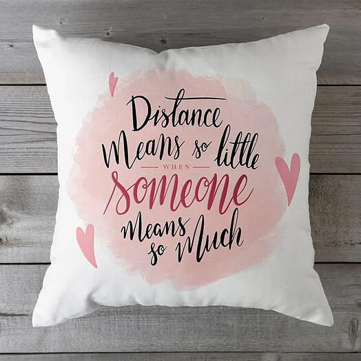 Cushion for Someone Special: Personalized and Heartfelt Pillow