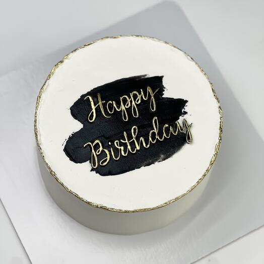 Бенто торт Happy Birthday/ С днём рождения